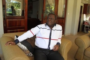 Morgan Tsvangirai at home