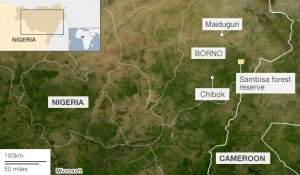 nigeria map boko haram