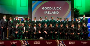 RWC 2015 Welcome Ceremony - Ireland